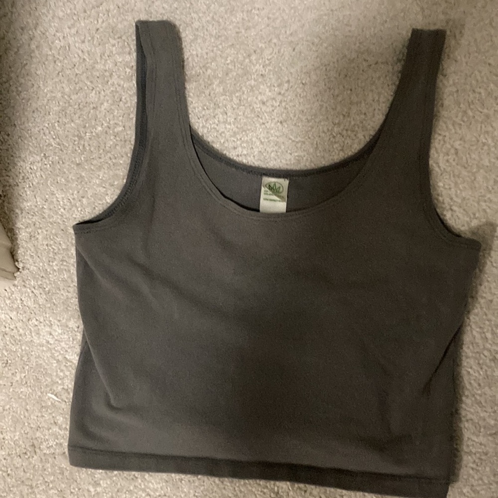 Soul Flower Crop Tank Top XL